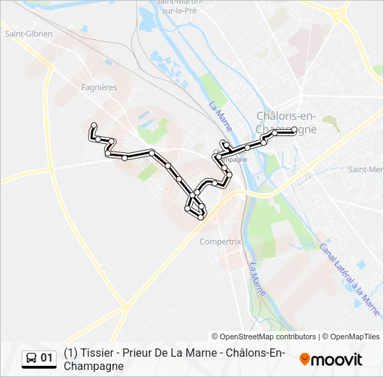 01 Bus Line Map