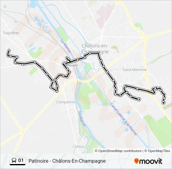 01 Bus Line Map