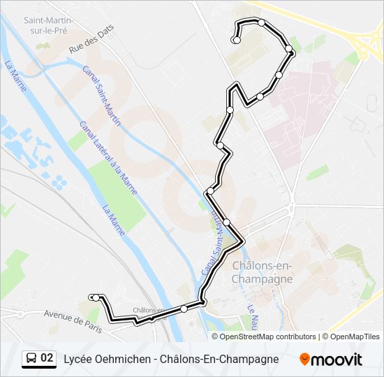02 Bus Line Map