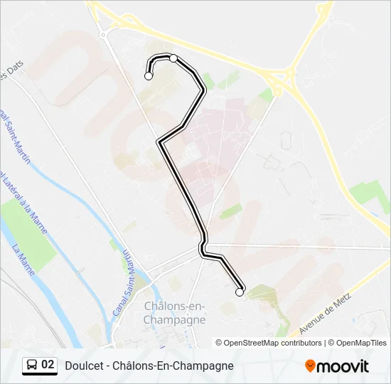 02 Bus Line Map