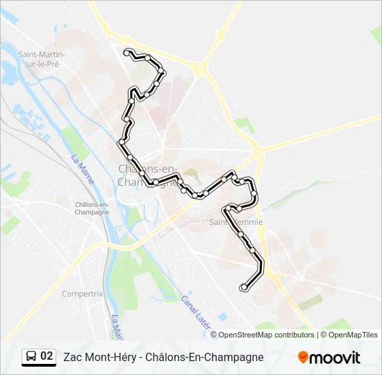 02 Bus Line Map