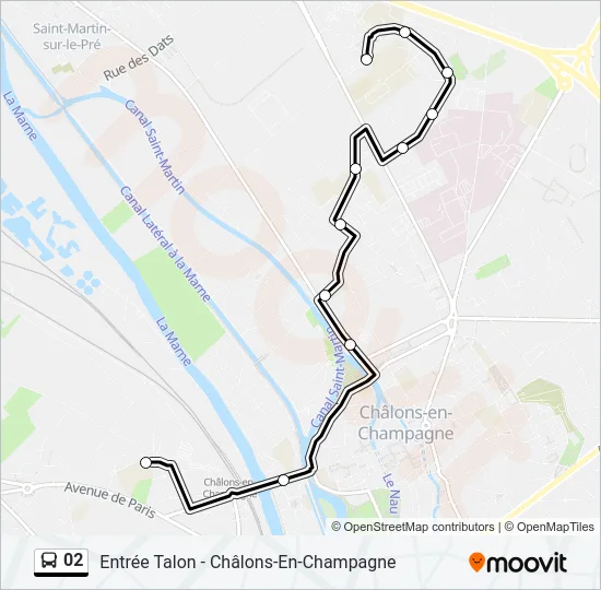 02 Bus Line Map