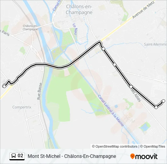 02 Bus Line Map