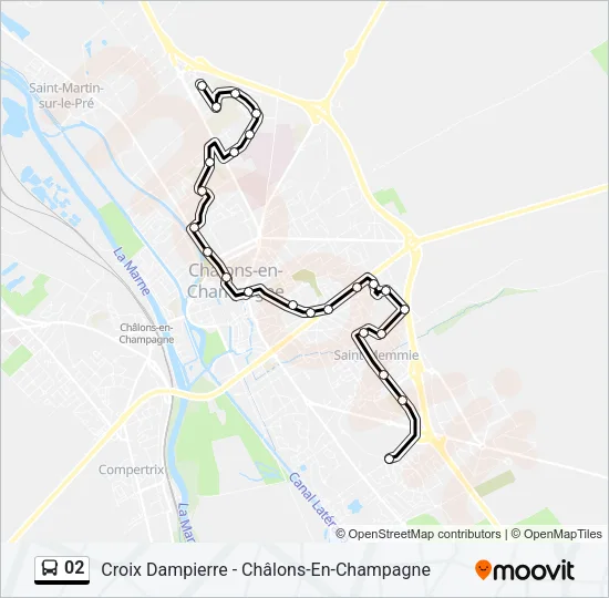 02 Bus Line Map