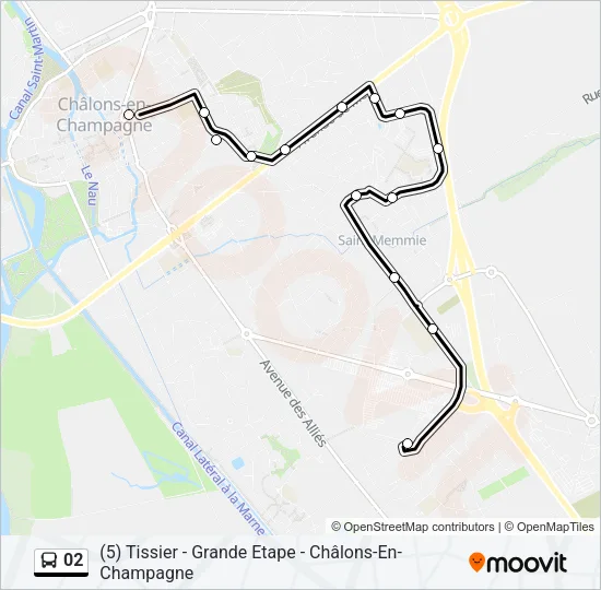 02 Bus Line Map
