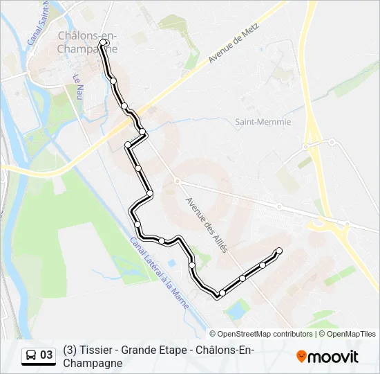 03 Bus Line Map