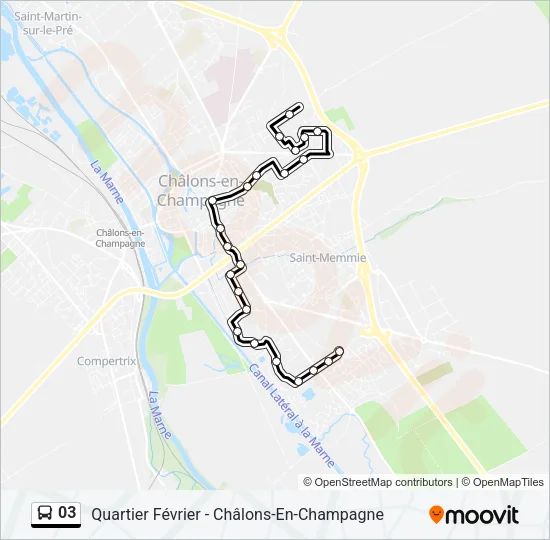 03 Bus Line Map