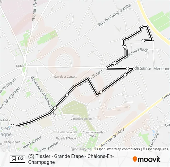 03 Bus Line Map