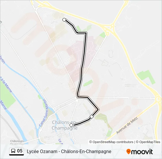 05 Bus Line Map