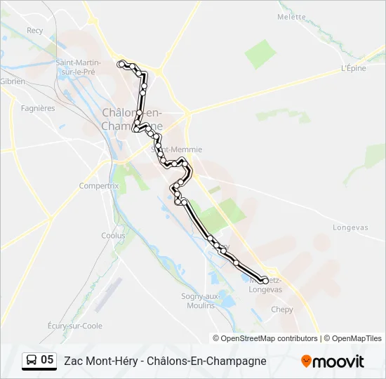 05 Bus Line Map