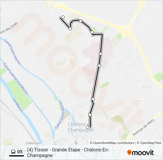 05 Bus Line Map