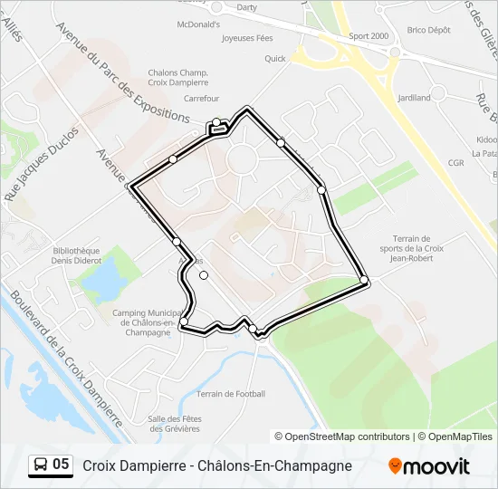 05 Bus Line Map