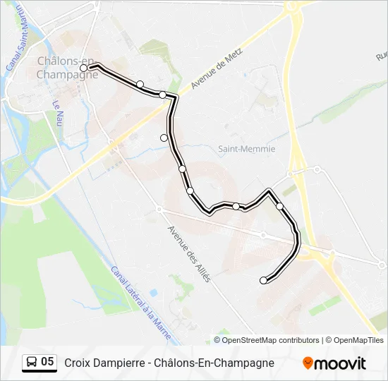 05 Bus Line Map