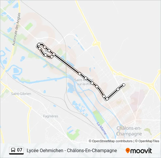 07 Bus Line Map