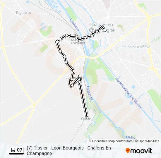 07 Bus Line Map