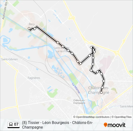 07 Bus Line Map