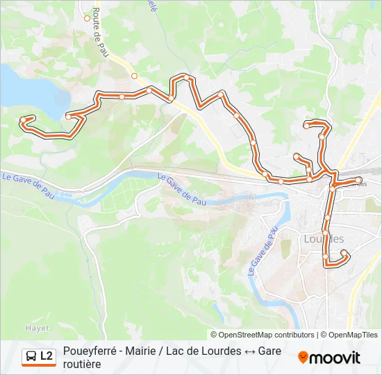 L2 Bus Line Map