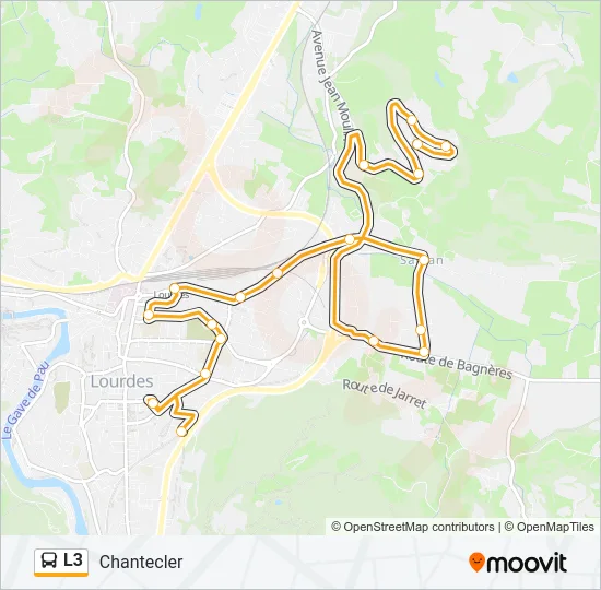 L3 Bus Line Map