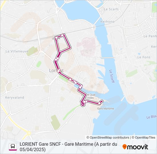 NAVETTE 2 Bus Line Map