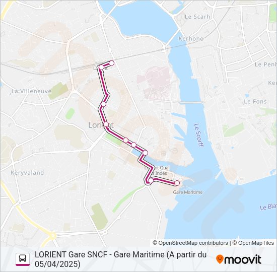 NAVETTE 2 Bus Line Map