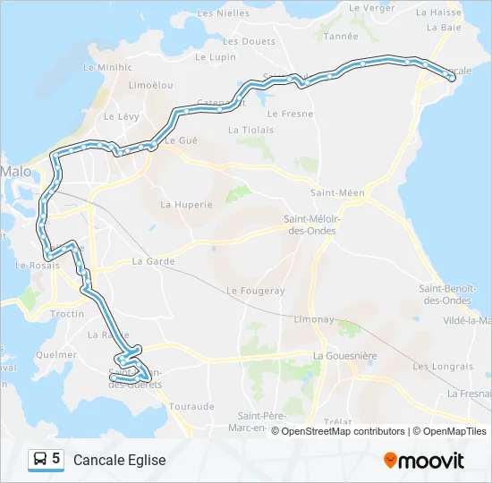 5  Line Map