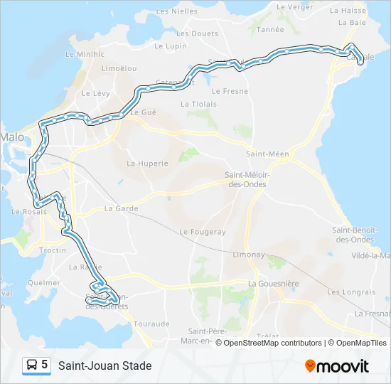 5  Line Map