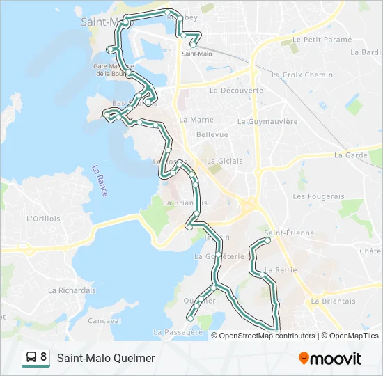 8  Line Map