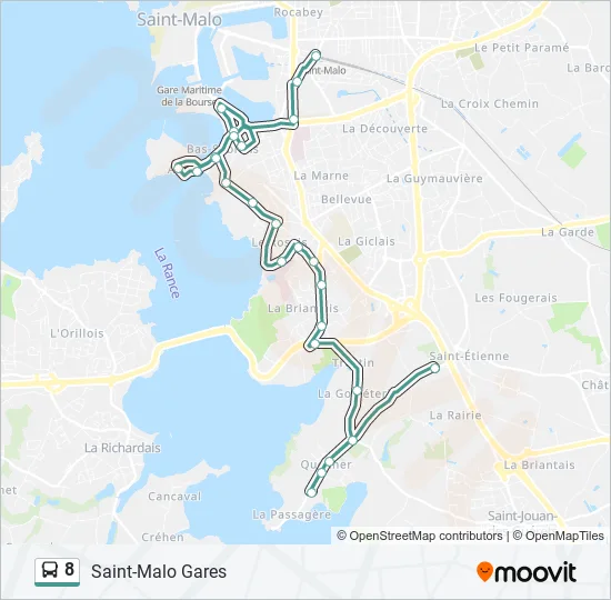 8  Line Map