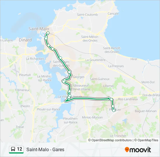 12  Line Map