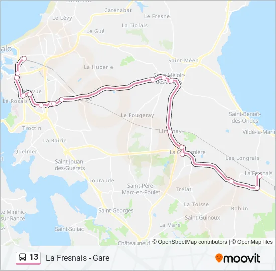 13  Line Map