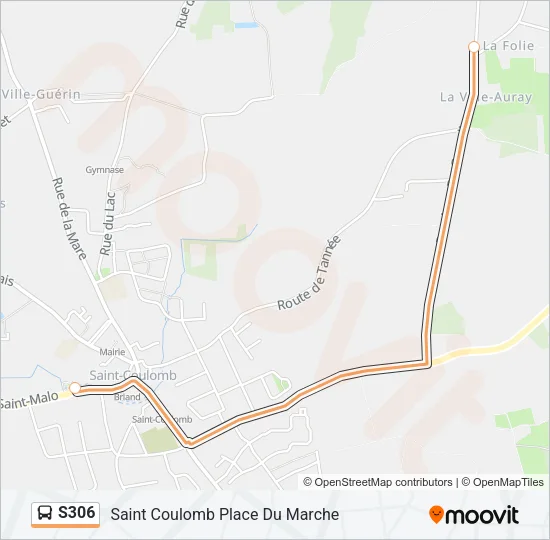 S306 Bus Line Map