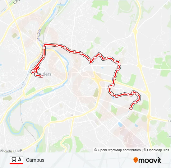 A Bus Line Map
