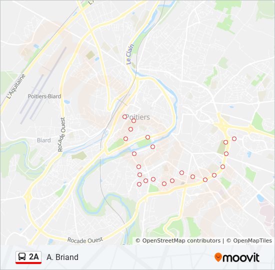 2a-route-schedules-stops-maps-a-briand