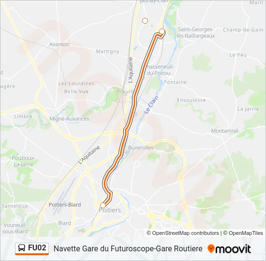 FU02 Bus Line Map