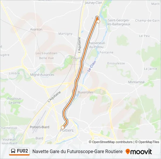 FU02 Bus Line Map