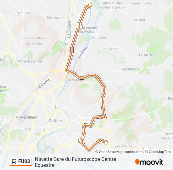 FU03 Bus Line Map