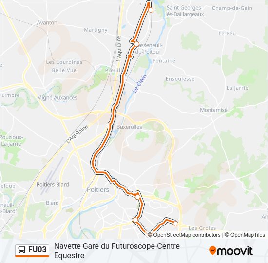 FU03 Bus Line Map