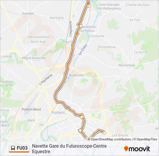 FU03 Bus Line Map