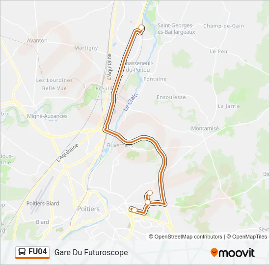 FU04 Bus Line Map