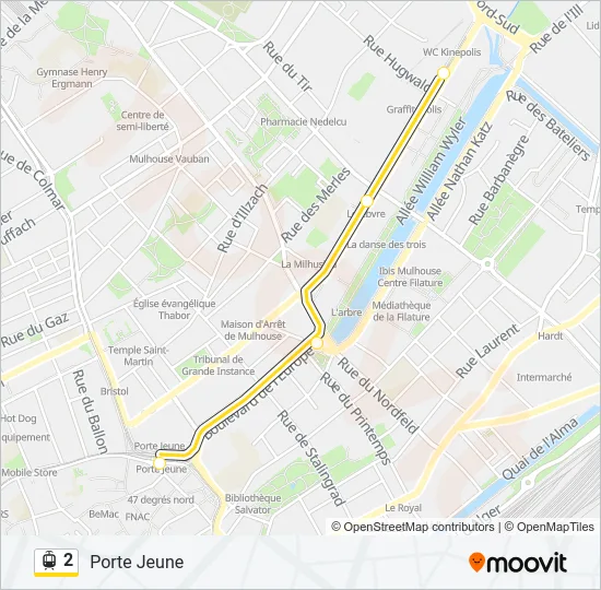 2 Light Rail Line Map