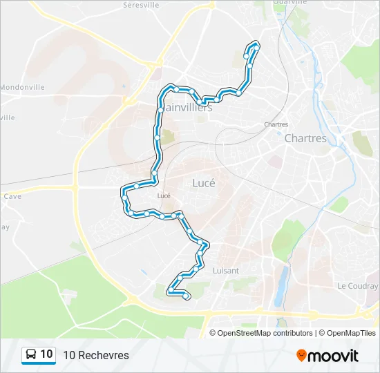 10  Line Map