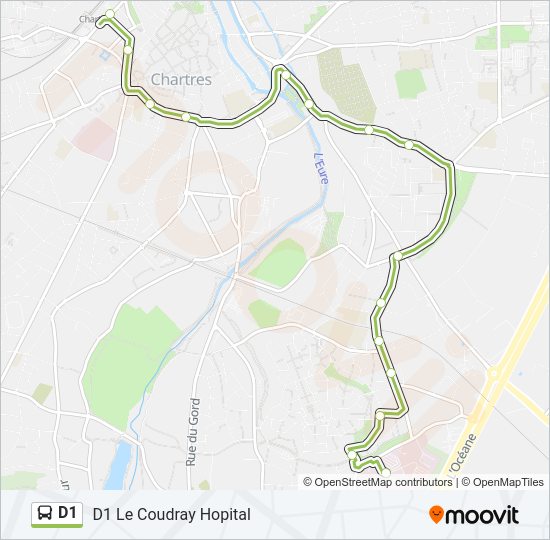 D1  Line Map