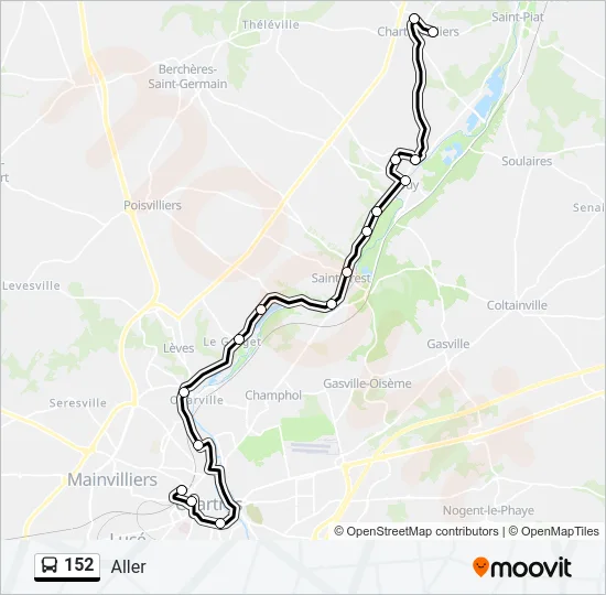 152  Line Map