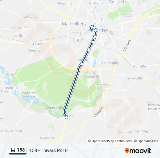 158  Line Map