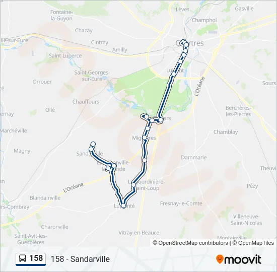 158  Line Map