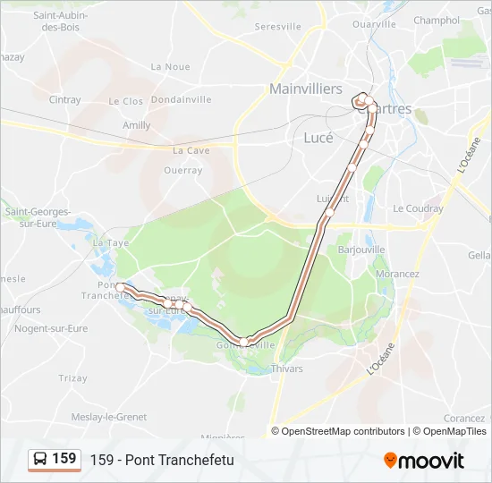 159  Line Map