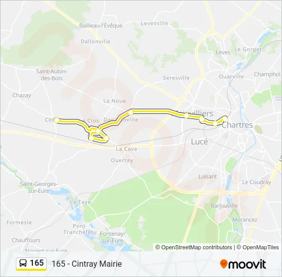 165  Line Map