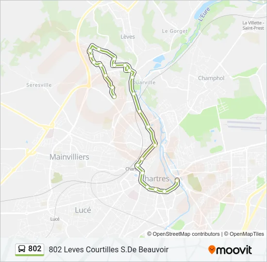 802  Line Map