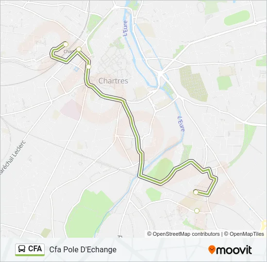 CFA  Line Map