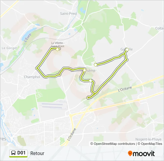 D01  Line Map